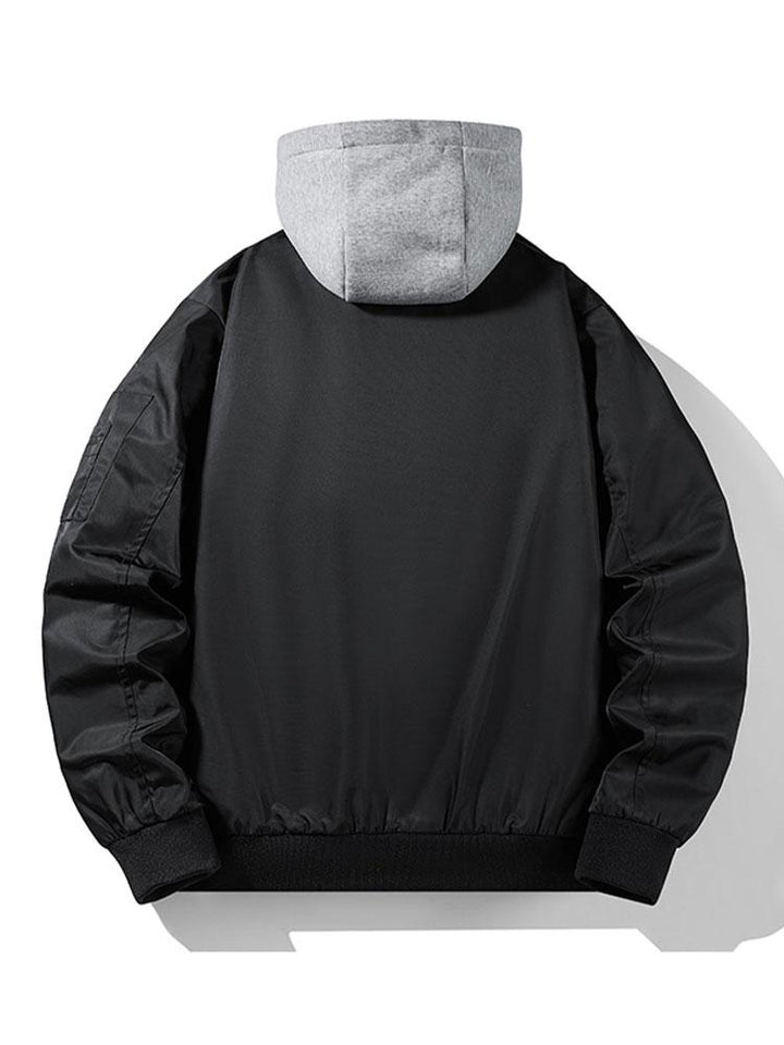 Hooded Bomber Jacket