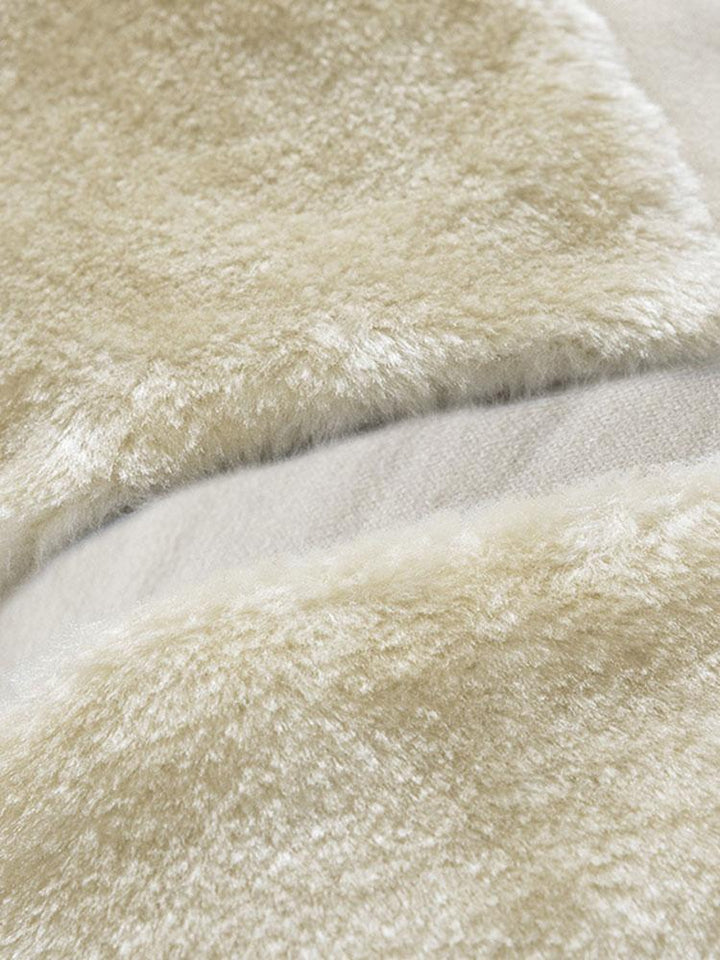 2 In 1Plush Lined Corduroy Hooded Baseball Jacket