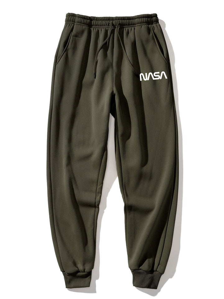 3 Pieces NASA Print Jogger Pants
