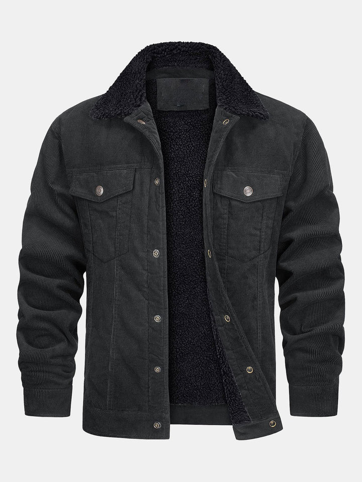 Teddy Lined Corduroy Jacket
