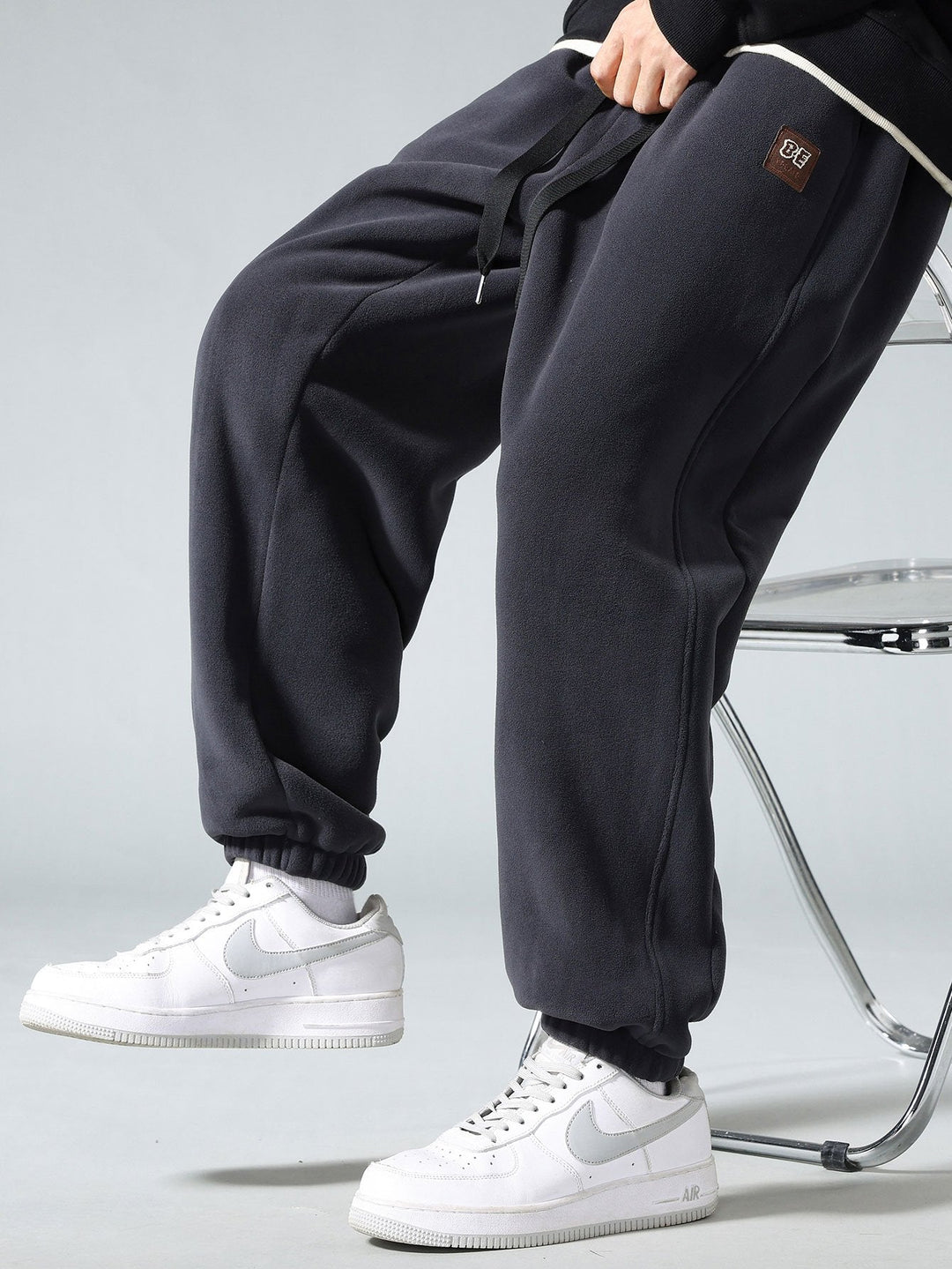 Teddy Lined Polar Fleece Jogging Pants