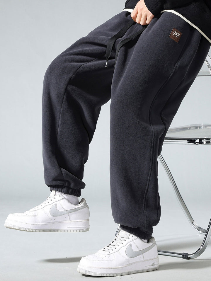 Teddy Lined Polar Fleece Jogging Pants