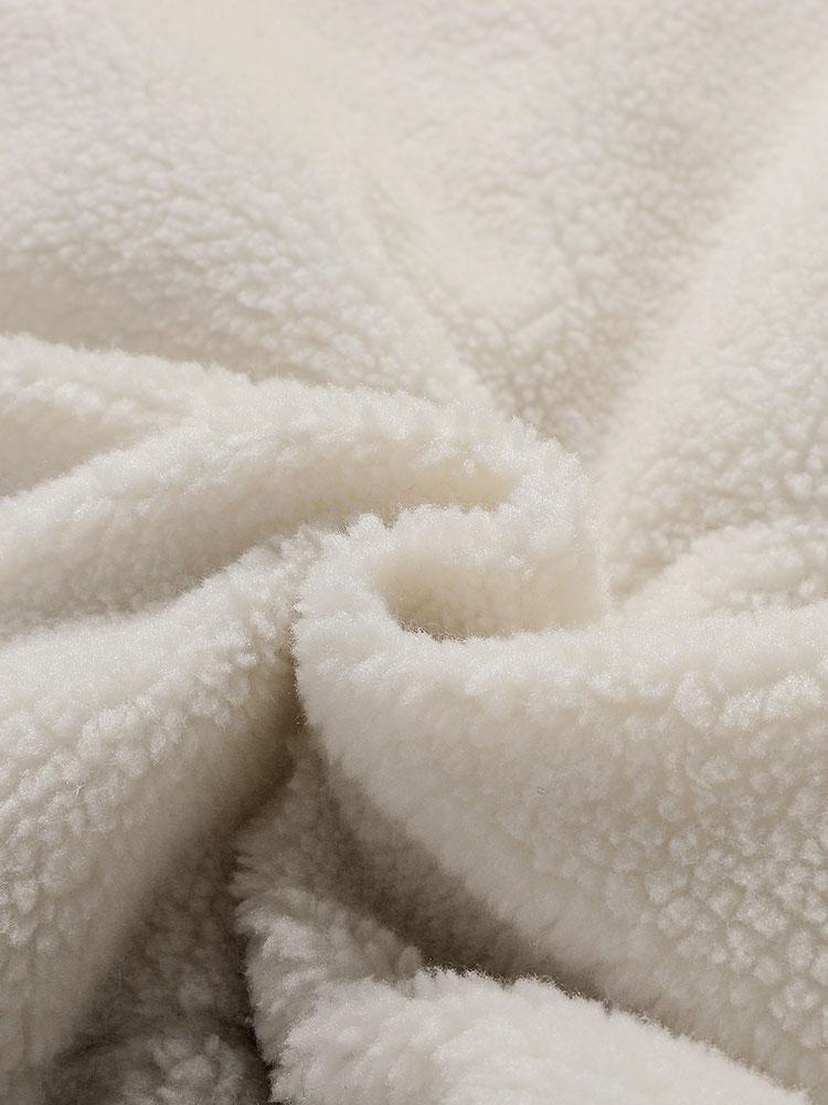 Double Side Teddy Puffer Coat