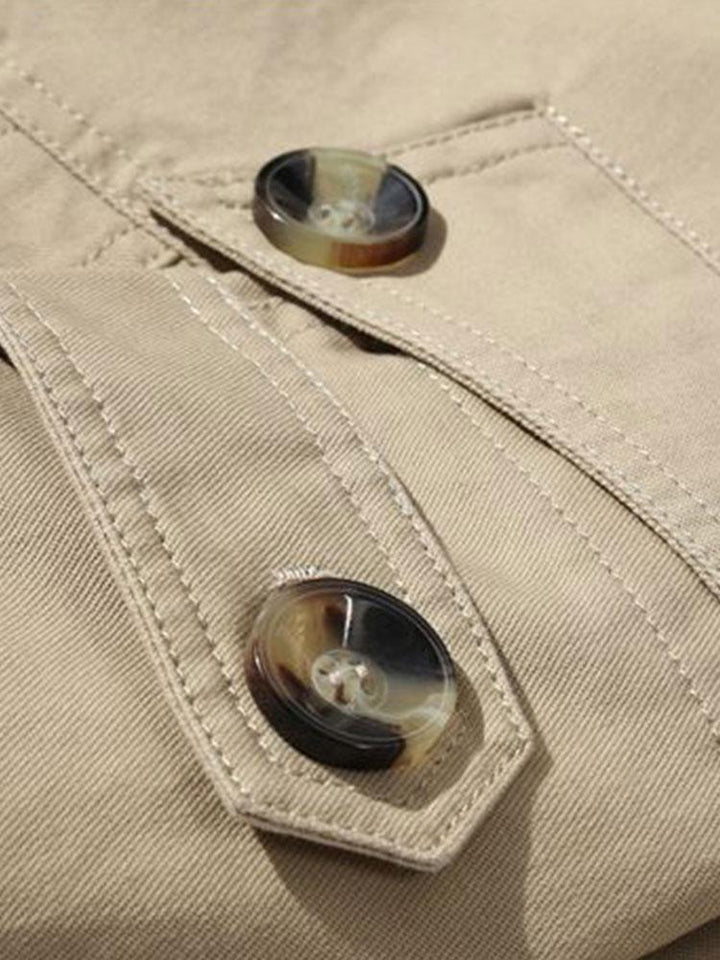 Long Line Chino Coat