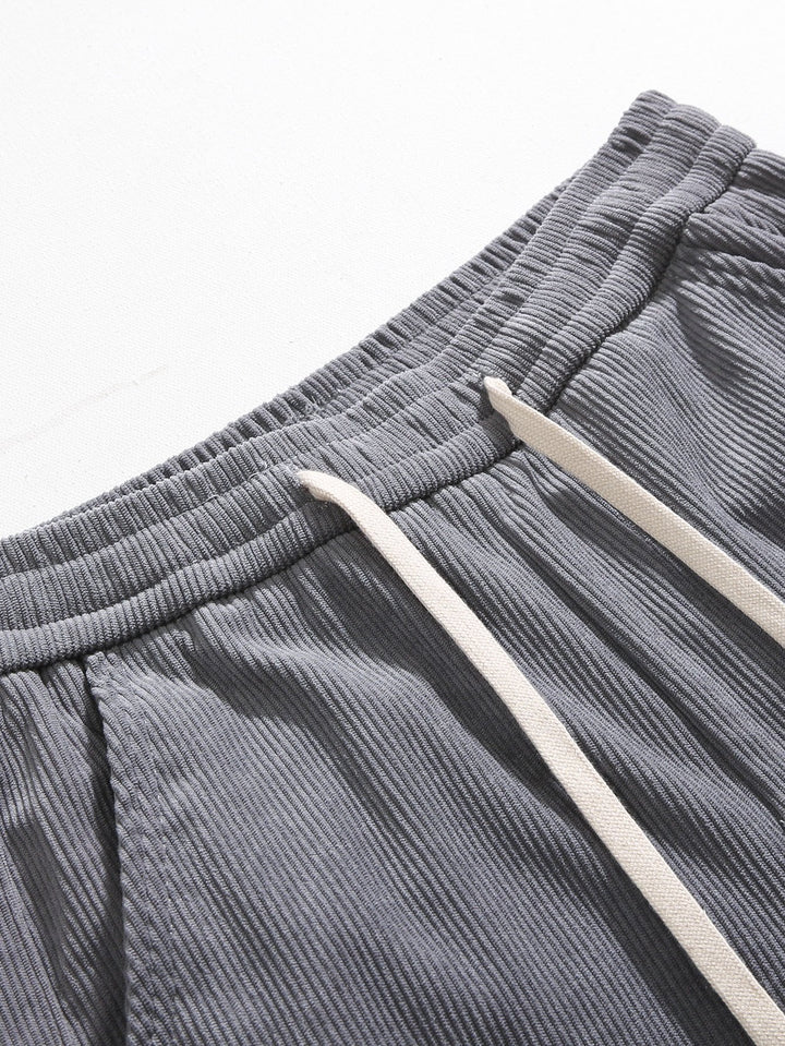 Straight Leg Corduroy Pants