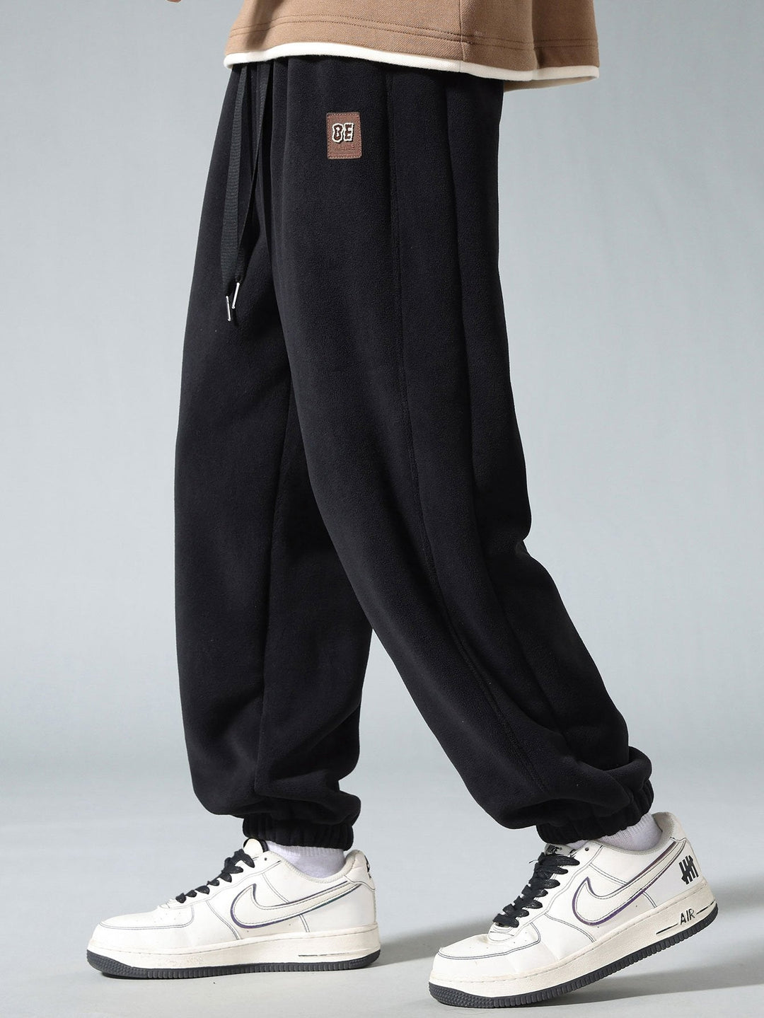 Teddy Lined Polar Fleece Jogging Pants