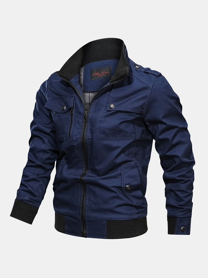Chino Zip Up Jacket