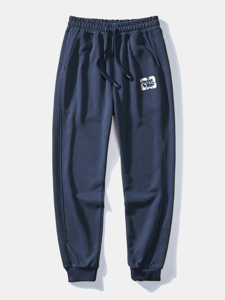 Number 23 Print Jogging Pants