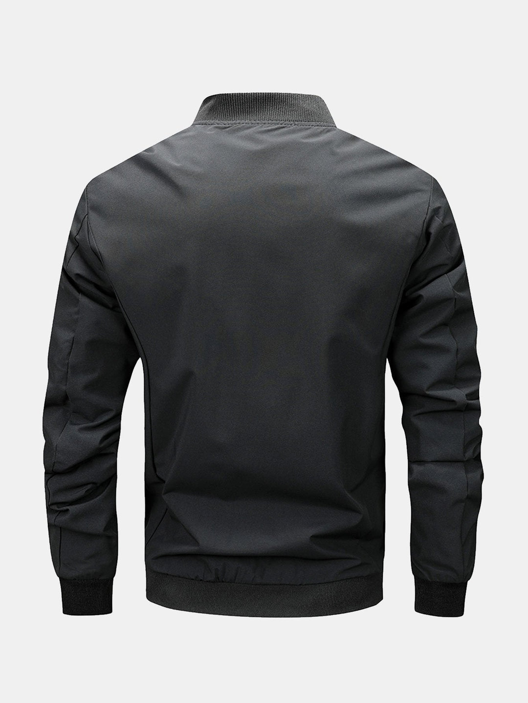 Slogan Zip Bomber Jacket