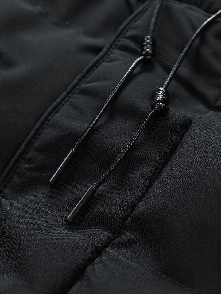 Long Line Hooded Puffer Coat