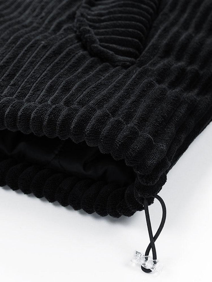 Quilted Lined Corduroy Coat