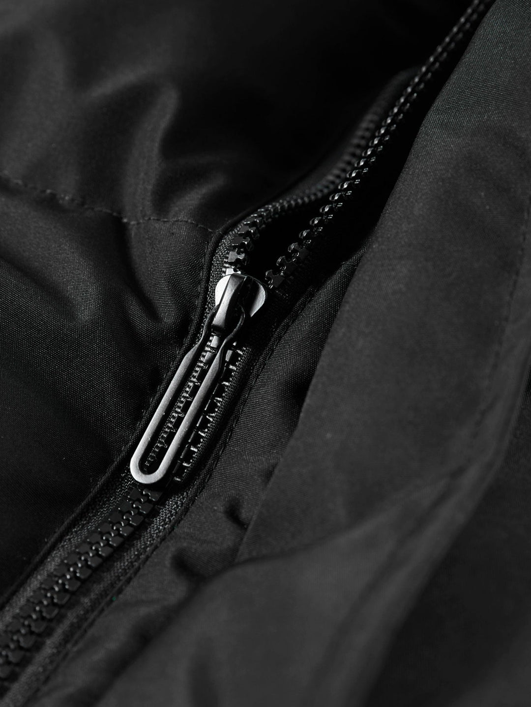 Contrast Hooded Puffer Coat