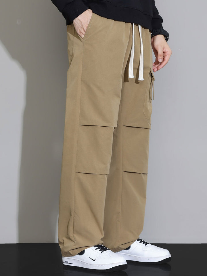 Straight Leg Drawstring Pants