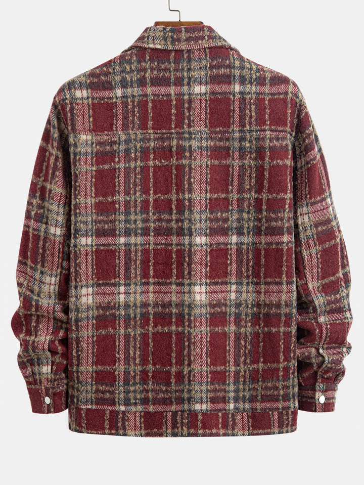 Flannel Plaid Jacket