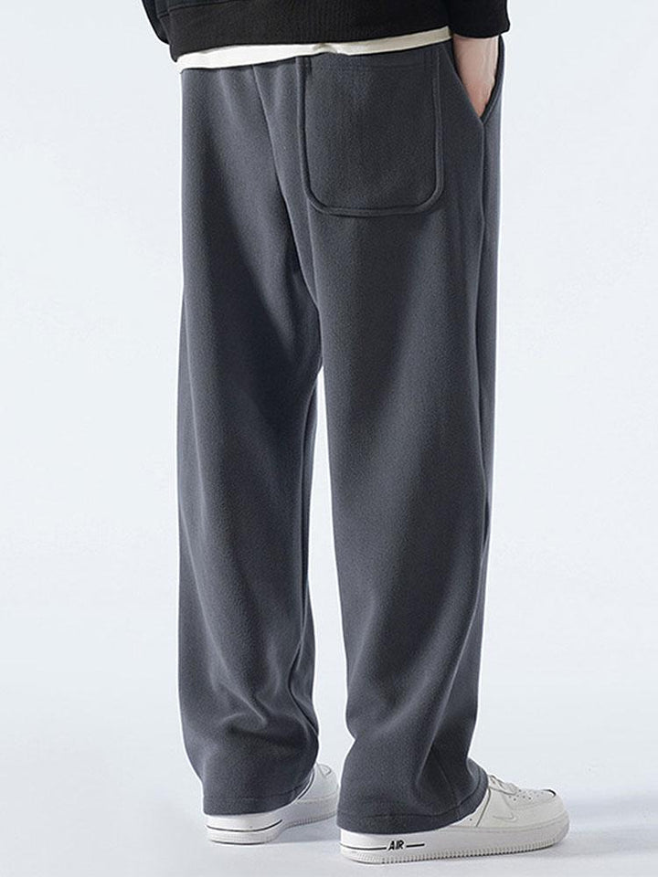 Polar Fleece Loose Fit Straight Leg Pants