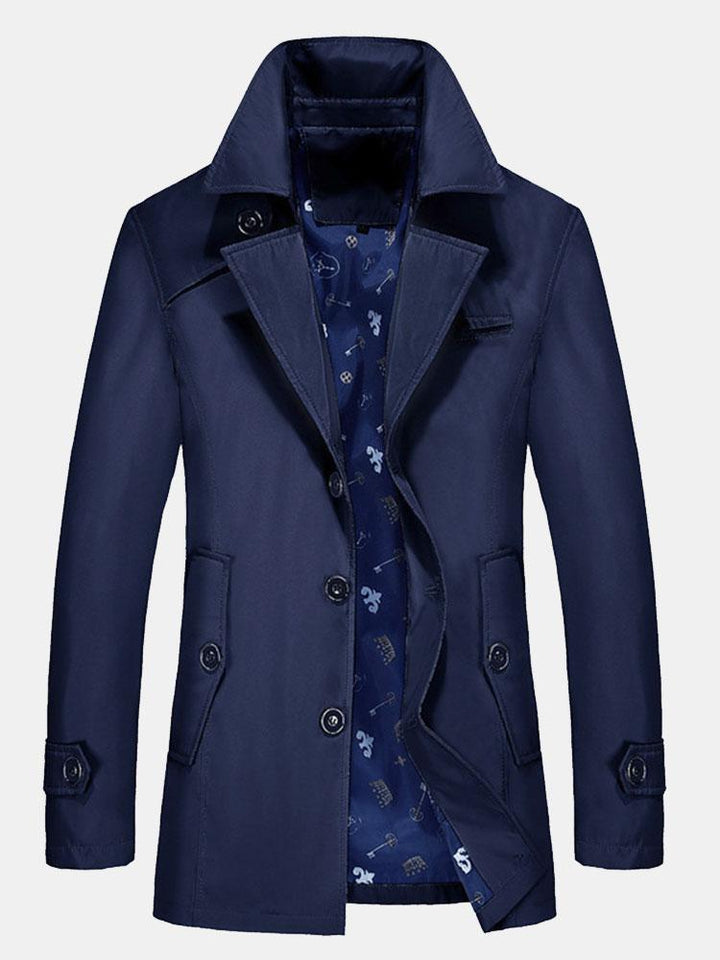Mid Length Trench Coat