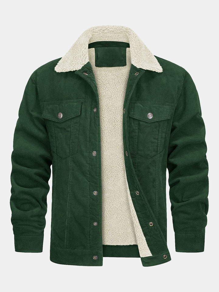 Teddy Lined Corduroy Jacket