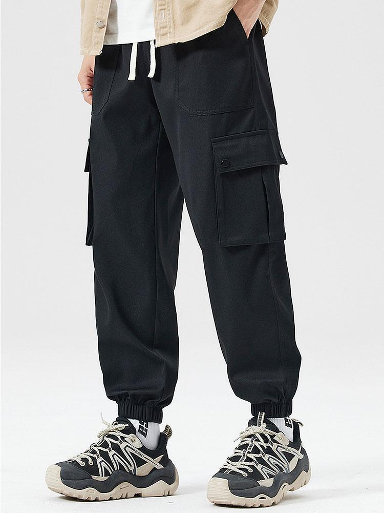 Chino Cargo Jogger Pants