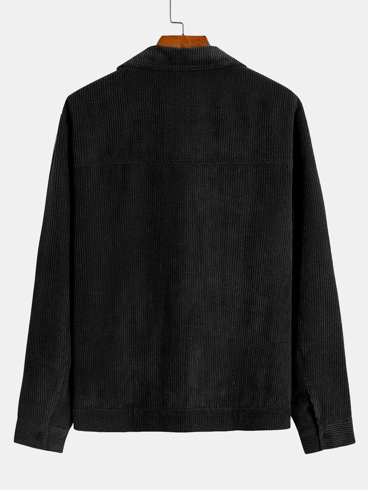 Corduroy Jacket With Pockets