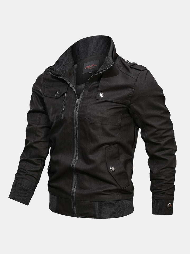 Chino Zip Up Jacket