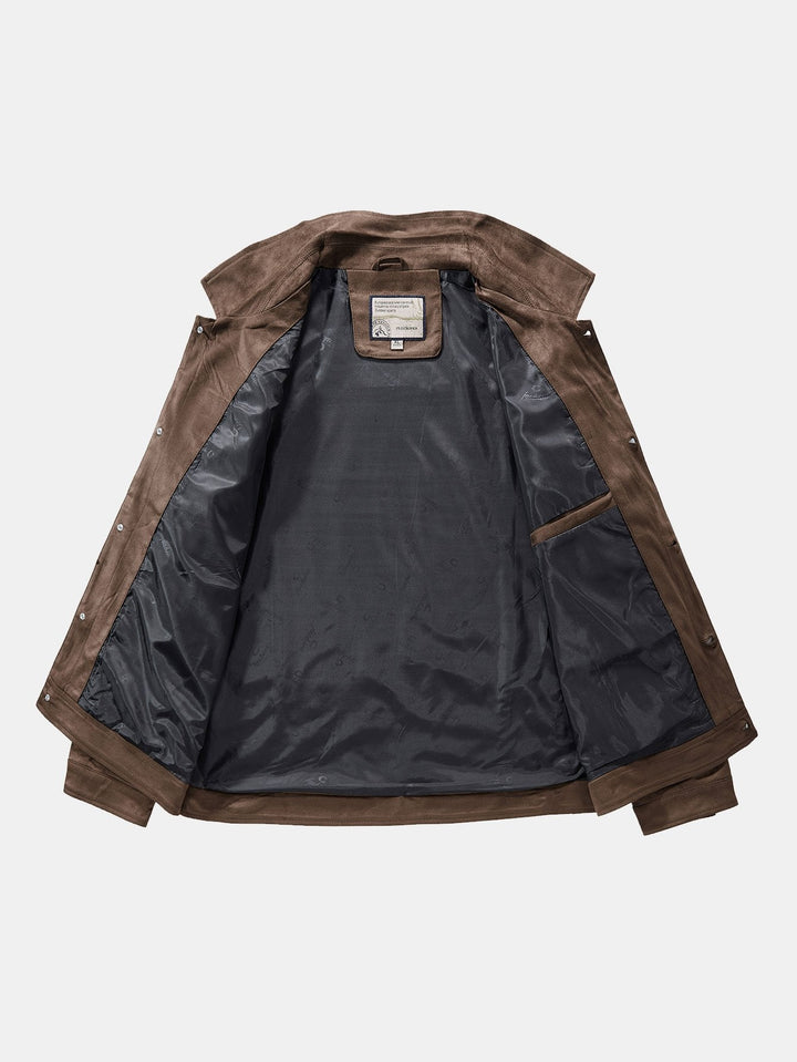 Faux Suede Jacket