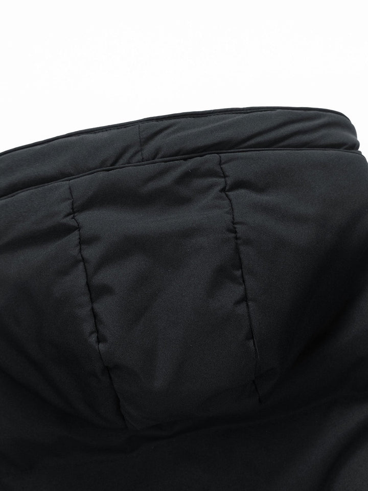 Long Line Hooded Puffer Coat