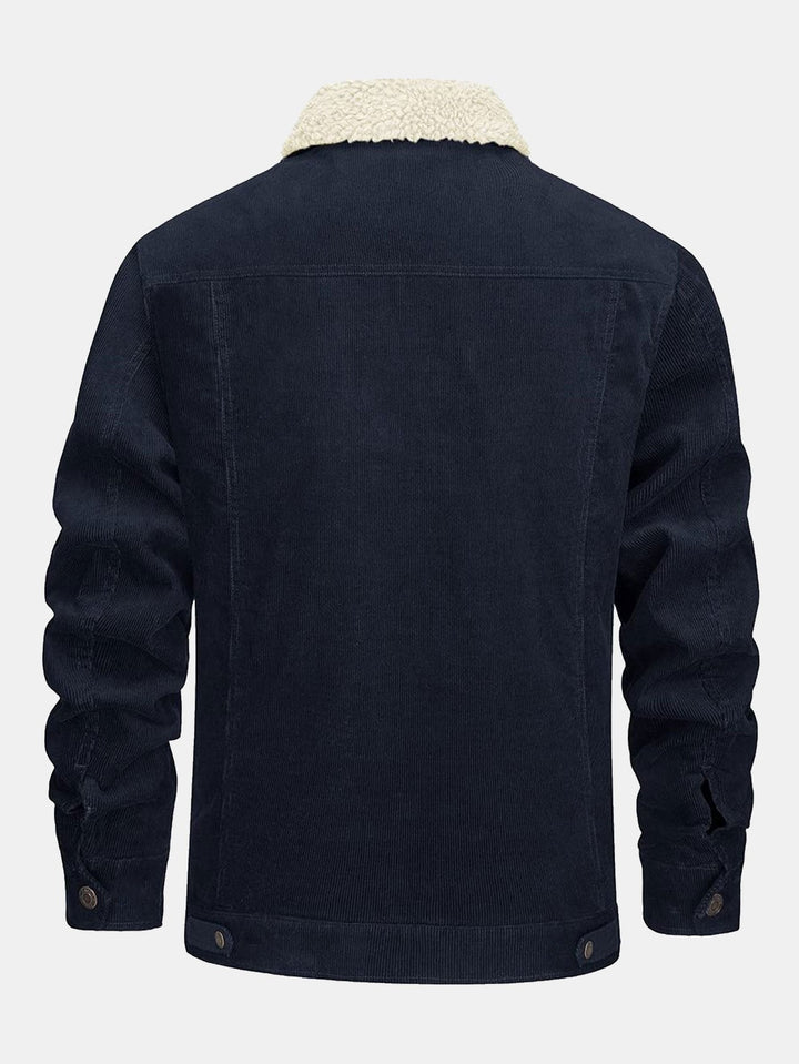 Teddy Lined Corduroy Jacket