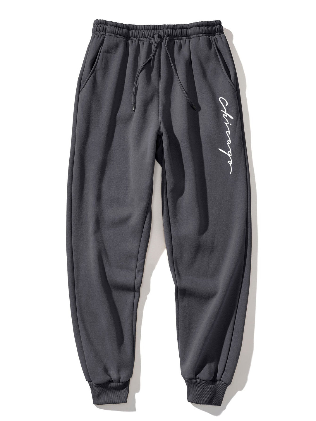 3 Pieces Chicago Print Jogger Pants