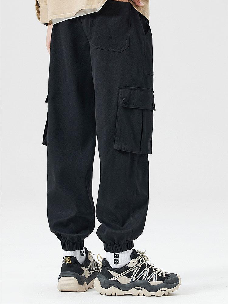 Chino Cargo Jogger Pants