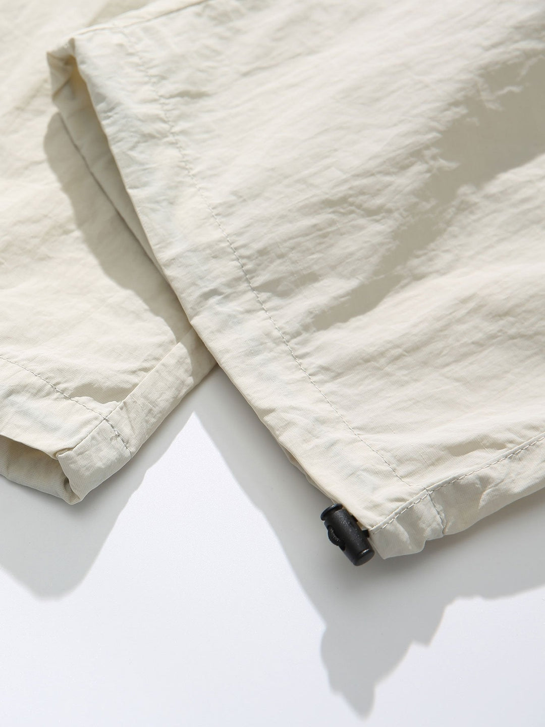 Elastic Waist Parachute Pants