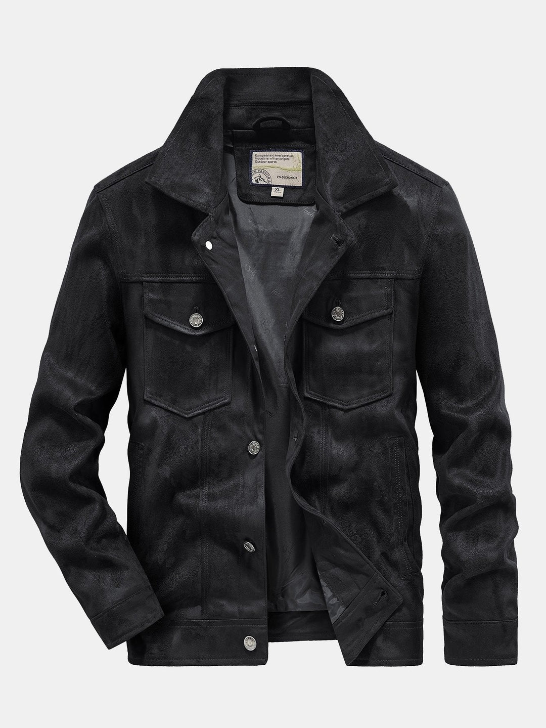 Faux Suede Jacket