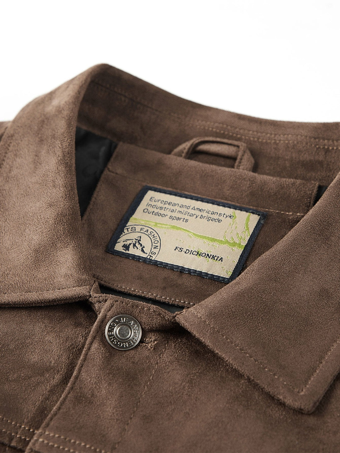 Faux Suede Jacket