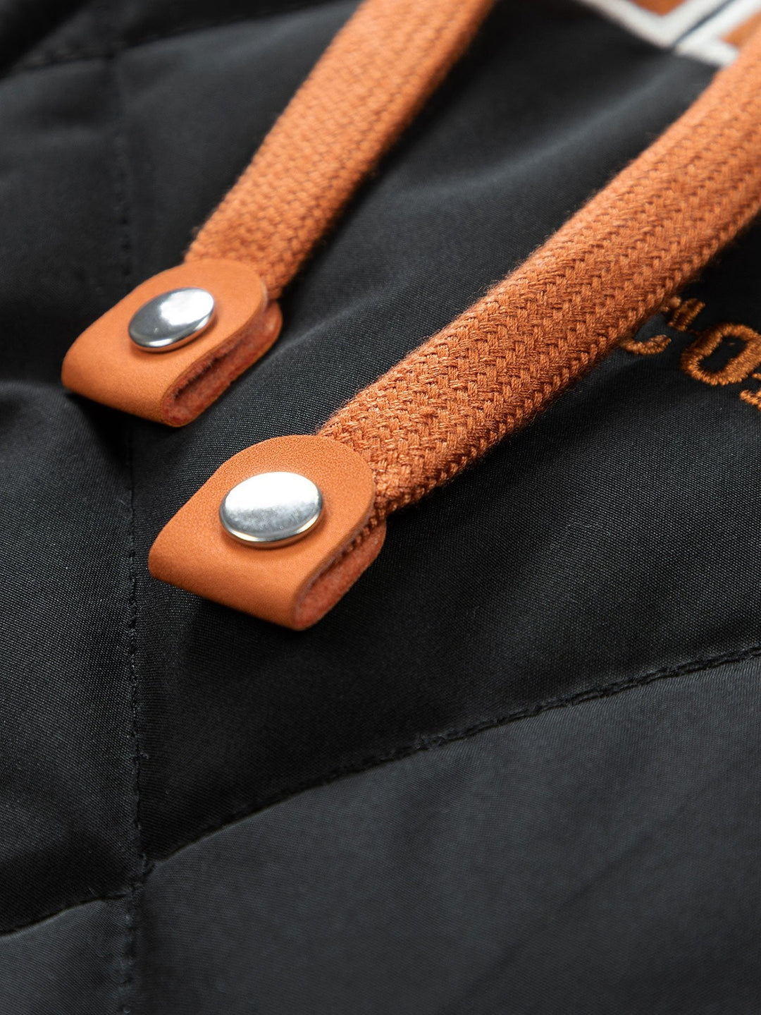 2 in 1 Quilted Hooded Baseball Jacket