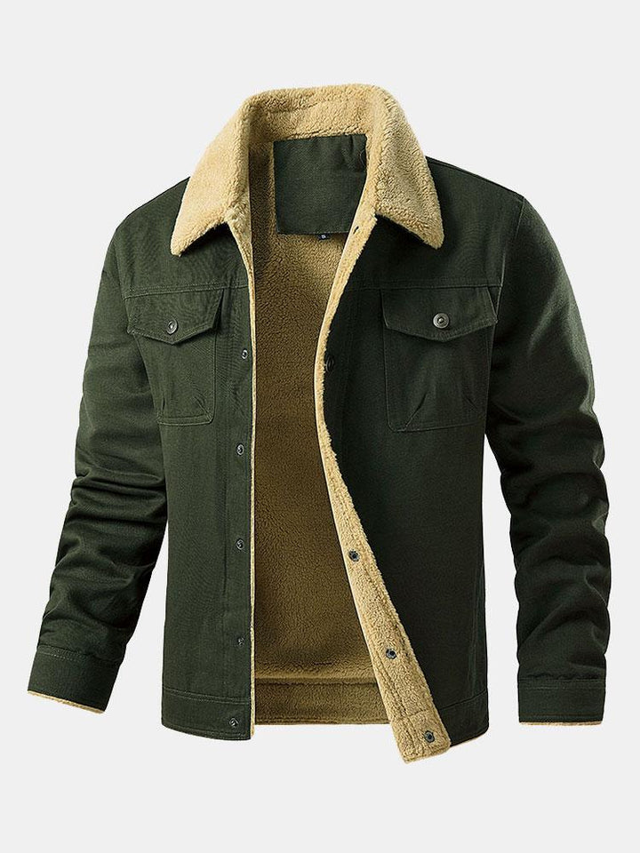 Teddy Lined Chino Jacket