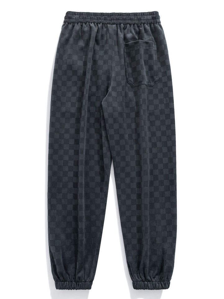 Checkerboard Jogging Pants