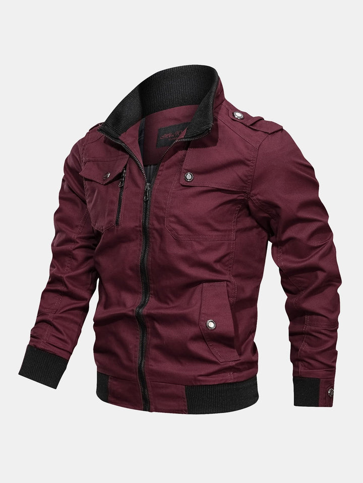 Chino Zip Up Jacket