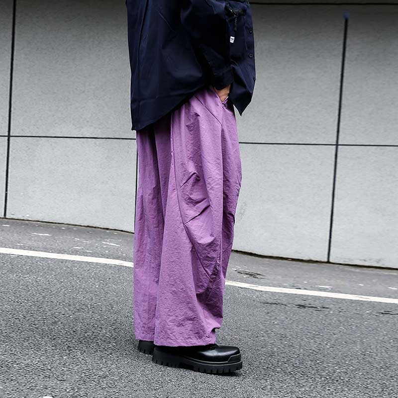 Retro Quick-drying Pleated Outdoor Trousers