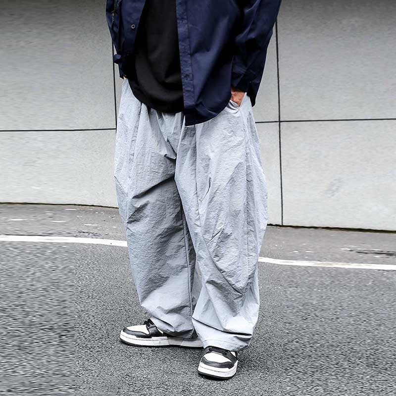 Retro Quick-drying Pleated Outdoor Trousers
