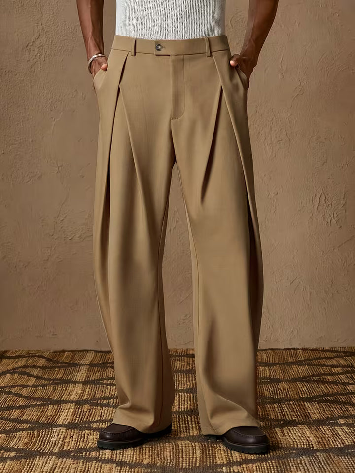 Urban Pleated High-Waist
