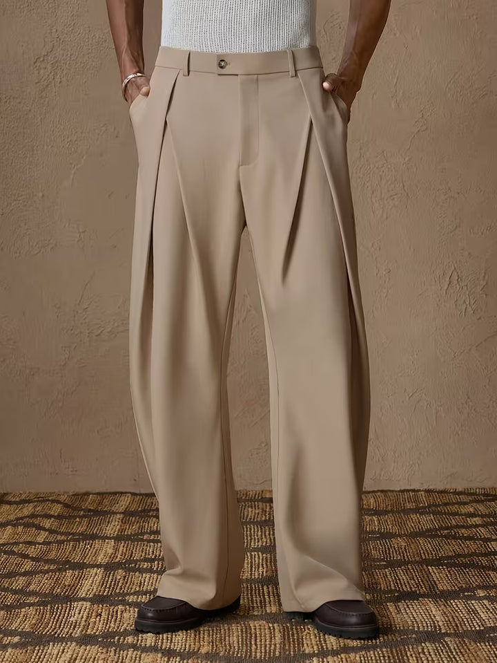 Urban Pleated High-Waist